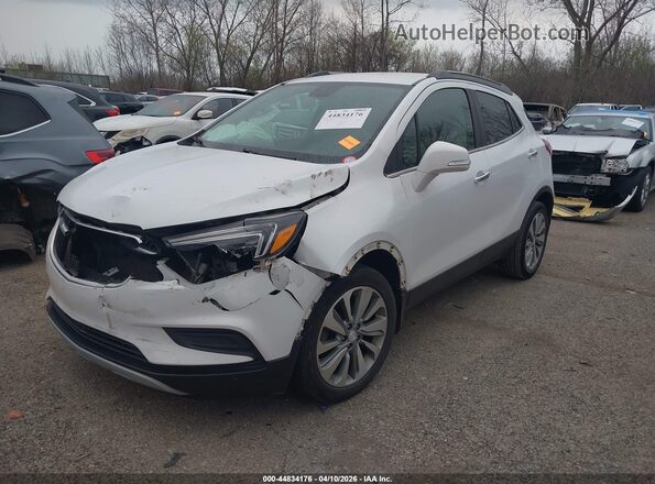 KL4CJASB3JB697260 2018 BUICK ENCORE White Front left