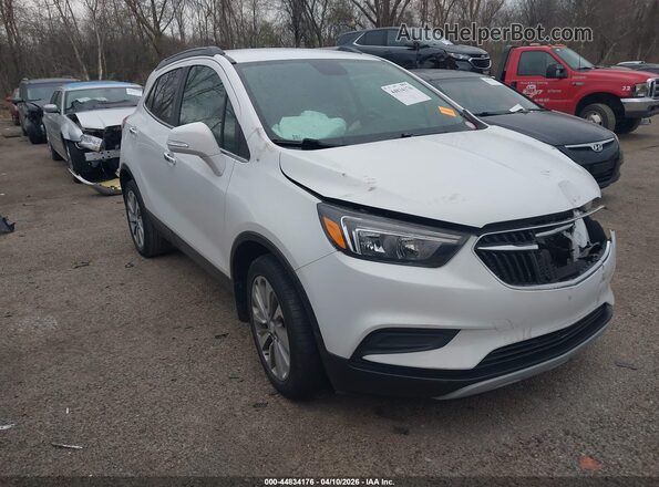 KL4CJASB3JB697260 2018 BUICK ENCORE White Front right
