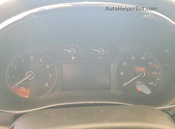 KL4CJASB3KB703947 2019 BUICK ENCORE Серебряный Вид щитка приборов