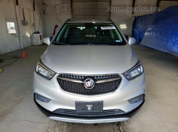 KL4CJASB3KB703947 2019 BUICK ENCORE Серебряный Вид спереди