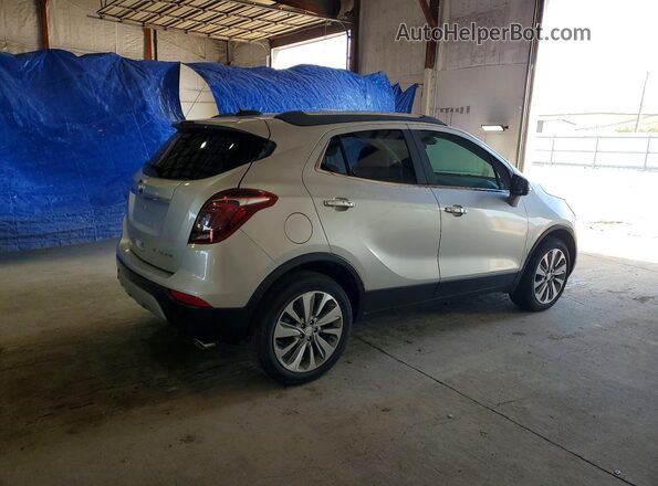 KL4CJASB3KB703947 2019 BUICK ENCORE Серебряный Задняя правая четверть