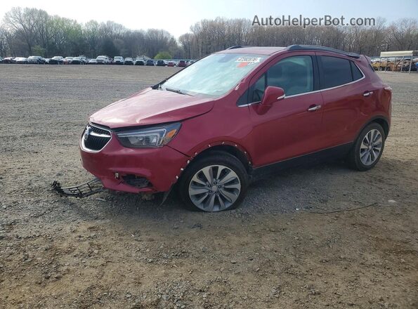 KL4CJASB3KB719789 2019 BUICK ENCORE Темно-бордовый Передняя левая четверть