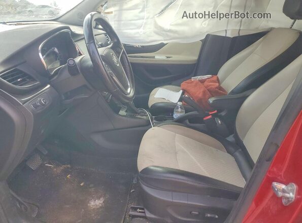 KL4CJASB3KB719789 2019 BUICK ENCORE Темно-бордовый Вид салона спереди