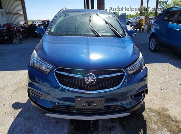 KL4CJASB4KB776048 2019 BUICK ENCORE Синий Вид спереди