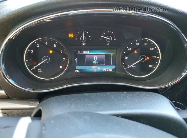 KL4CJASB4KB776048 2019 BUICK ENCORE Синий Вид щитка приборов