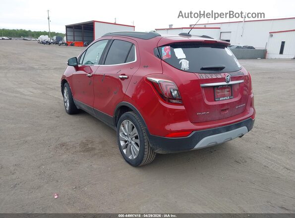 KL4CJASB5HB239052 2017 BUICK ENCORE Красный Задняя левая четверть
