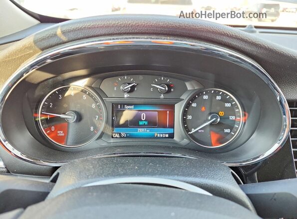 KL4CJASB6KB938097 2019 BUICK ENCORE Серый Вид щитка приборов