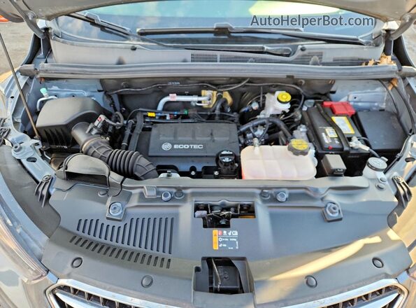 KL4CJASB6KB938097 2019 BUICK ENCORE Серый Вид подкапотного пространства