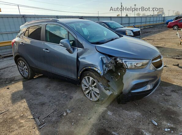 KL4CJASB6KB938097 2019 BUICK ENCORE Серый Передняя правая четверть