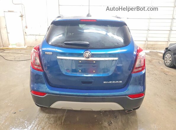 KL4CJASB6LB013370 2020 BUICK ENCORE Синий Вид сзади