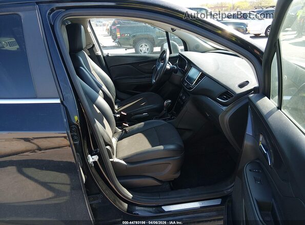 KL4CJASB7HB252546 2017 BUICK ENCORE Черный Вид салона спереди