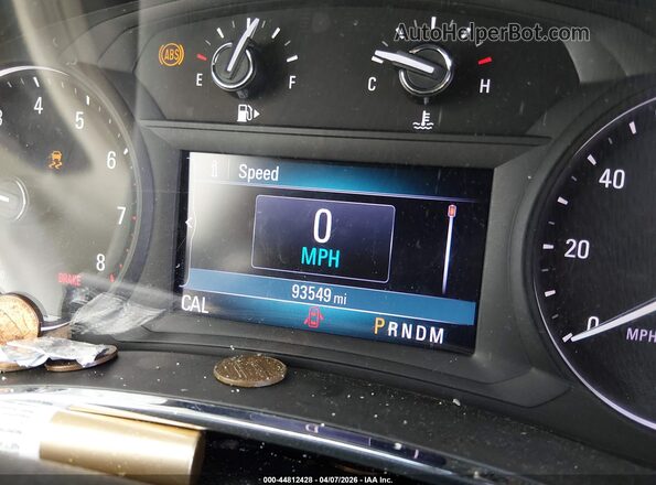 KL4CJASB7LB016780 2020 BUICK ENCORE Silver 