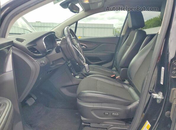 KL4CJASB9JB598488 2018 BUICK ENCORE Black Вид салону спереду