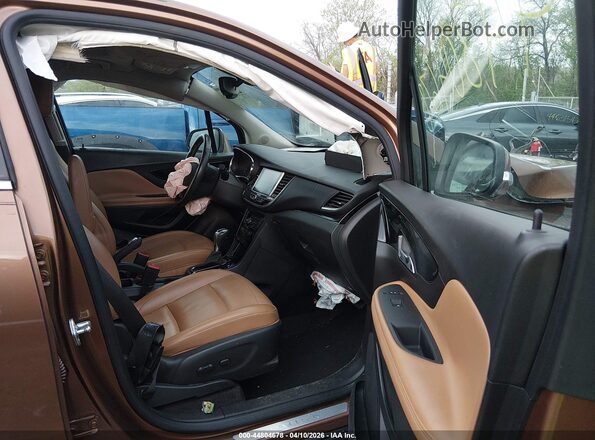 KL4CJCSB6HB022962 2017 BUICK ENCORE Brown Front interior view