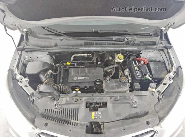 KL4CJCSB9JB647698 2018 BUICK ENCORE Silver Widok komory silnika