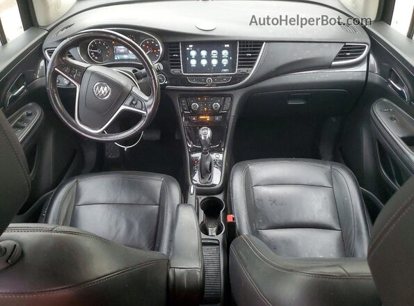 KL4CJCSM5KB715238 2019 BUICK ENCORE Black Widok deski rozdzielczej
