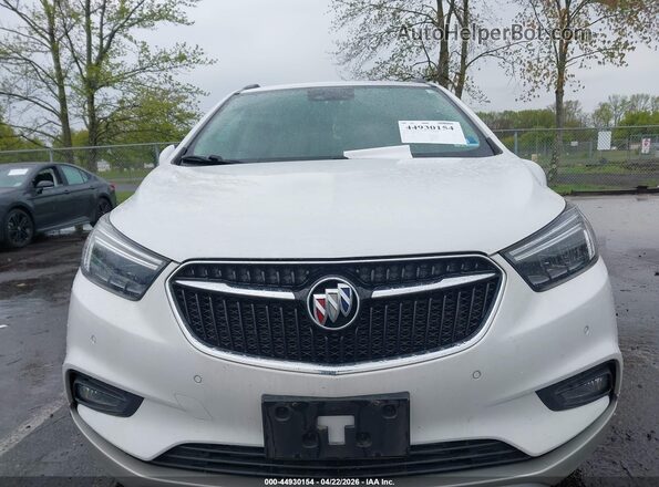 KL4CJCSM5KB918372 2019 BUICK ENCORE White Widok zestawu wskaźników