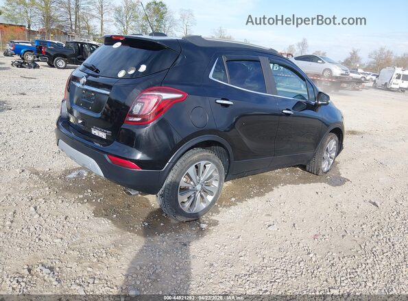 KL4CJESB7KB733282 2019 BUICK ENCORE Черный Задняя правая четверть