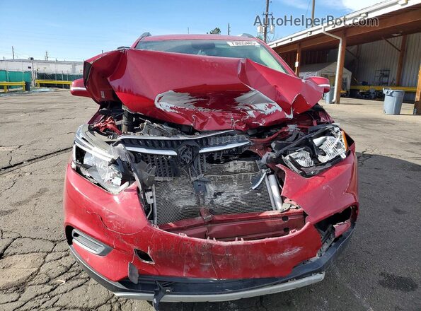 KL4CJESB7KB856368 2019 BUICK ENCORE Maroon Vista frontal