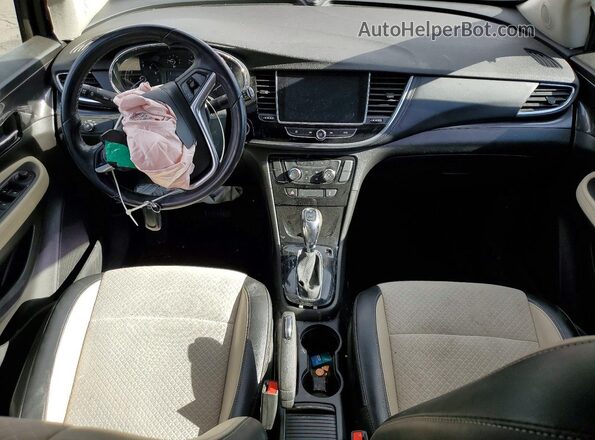 KL4CJESB7KB856368 2019 BUICK ENCORE Maroon Vista del salpicadero