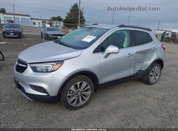 KL4CJESBXJB664327 2018 BUICK ENCORE Серебряный Передняя левая четверть