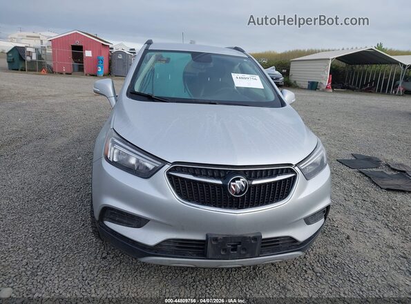 KL4CJESBXJB664327 2018 BUICK ENCORE Серебряный Вид щитка приборов