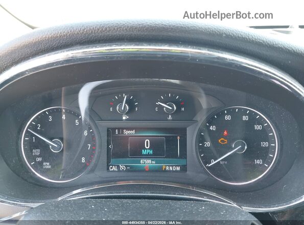 KL4CJFSM2JB609099 2018 BUICK ENCORE Silver Vista de los asientos traseros