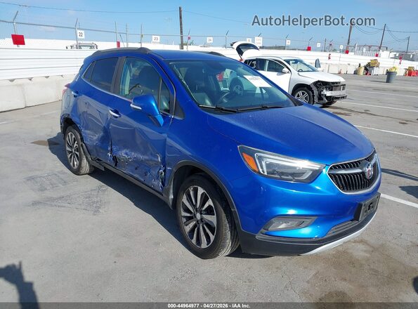 KL4CJGSB0JB629520 2018 BUICK ENCORE Blue Передня права чверть