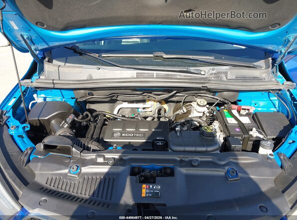 KL4CJGSB0JB629520 2018 BUICK ENCORE Blue Вид ззаду