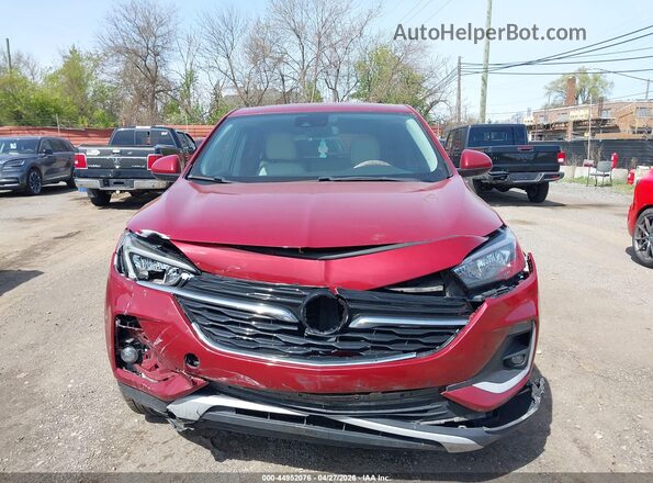 KL4MMBS23MB147207 2021 BUICK ENCORE Red Vista del cuadro de instrumentos