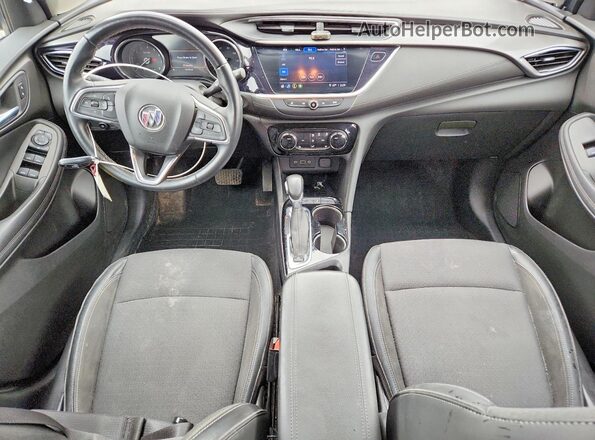 KL4MMCSL0MB105897 2021 BUICK ENCORE Silver Widok deski rozdzielczej