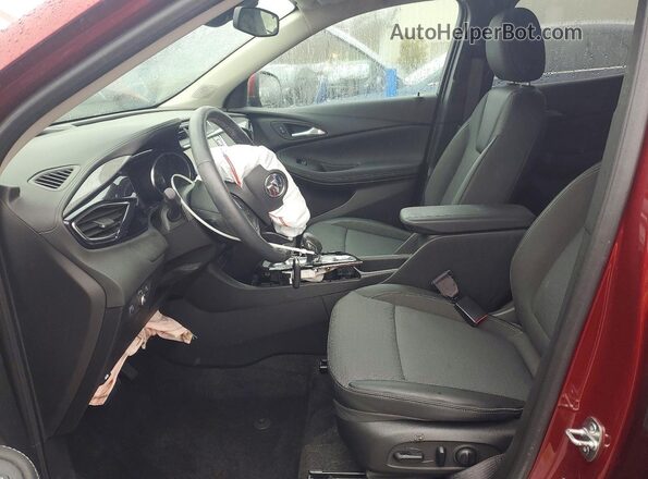 KL4MMCSL5NB110109 2022 BUICK ENCORE Red Widok wnętrza z przodu