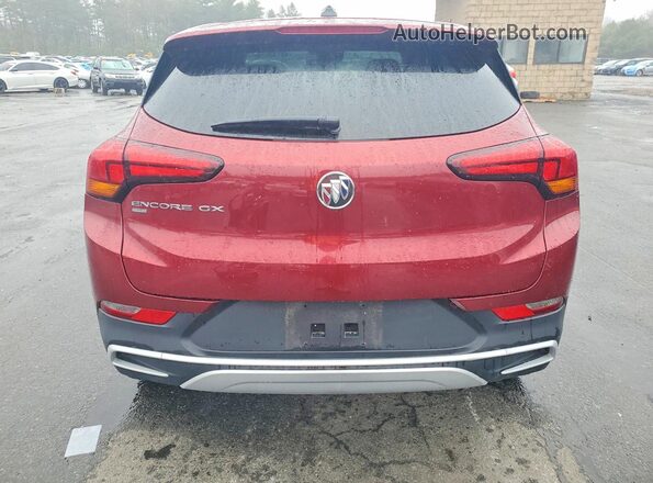 KL4MMCSL5NB110109 2022 BUICK ENCORE Red Widok z tyłu