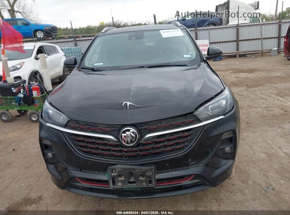 KL4MMDS20MB155339 2021 BUICK ENCORE Black Widok zestawu wskaźników
