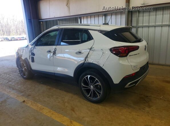 KL4MMDS25NB073091 2022 BUICK ENCORE White Trasero izquierdo