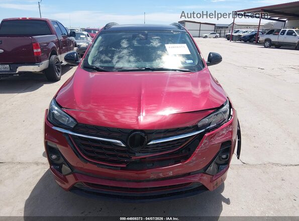 KL4MMDS27LB081111 2020 BUICK ENCORE Red Widok zestawu wskaźników