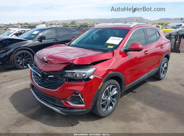 KL4MMDS27MB039023 2021 BUICK ENCORE Red Przód lewy