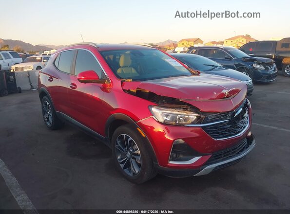KL4MMDS27MB039023 2021 BUICK ENCORE Red Przód prawy