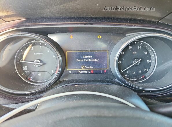 KL4MMDSL1NB040985 2022 BUICK ENCORE Черный Вид щитка приборов