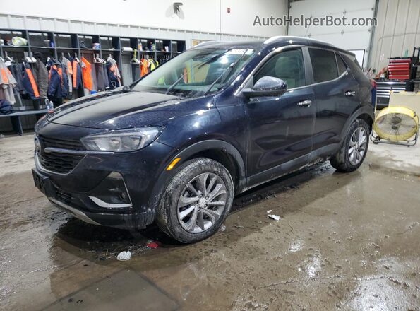 KL4MMESL0LB095964 2020 BUICK ENCORE Blue წინა მარცხენა ხედი სამი მეოთხედიდან
