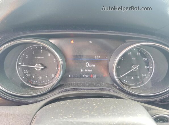 KL4MMESL9LB119467 2020 BUICK ENCORE Серый Вид щитка приборов