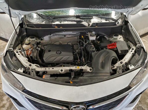 KL4MMESL9NB113705 2022 BUICK ENCORE Белый Вид подкапотного пространства