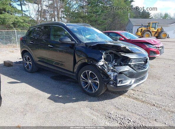 KL4MMFSL2NB080374 2022 BUICK ENCORE Black წინა მარჯვენა