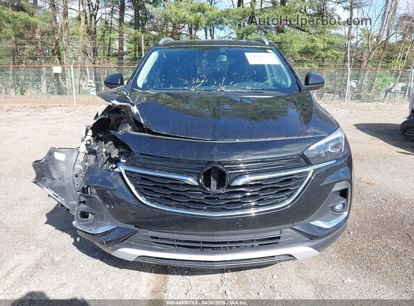 KL4MMFSL2NB080374 2022 BUICK ENCORE Black უკანა სალონის ხედი
