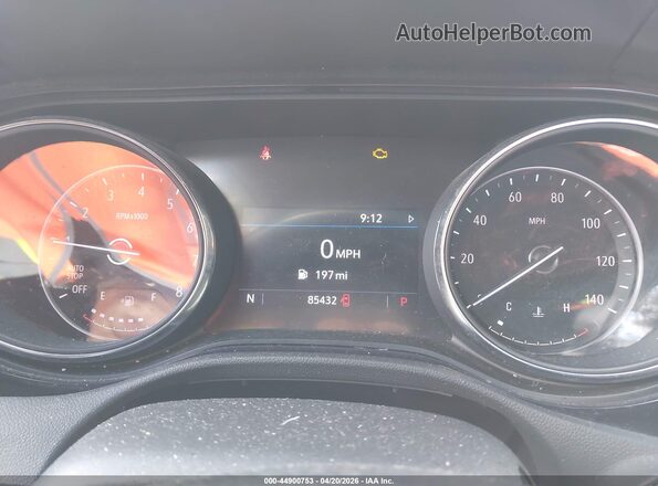 KL4MMFSL2NB080374 2022 BUICK ENCORE Black უკანა სავარძლების ხედი