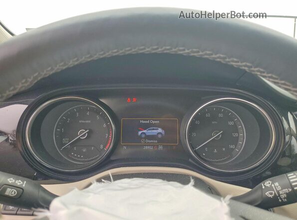 KL4MMGSL0NB028392 2022 BUICK ENCORE Белый Вид щитка приборов