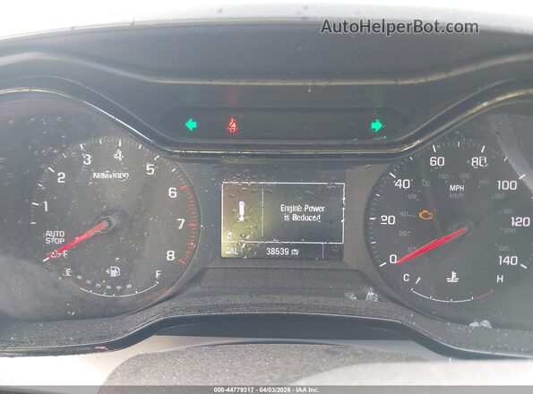 KL77LFE24RC105023 2024 CHEVROLET TRAX Blue Вид задніх сидінь