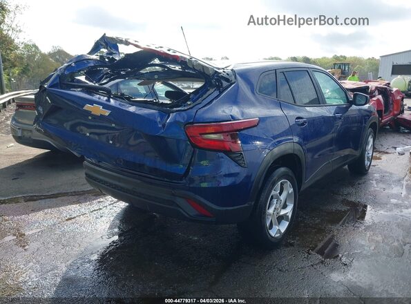 KL77LFE24RC105023 2024 CHEVROLET TRAX Blue Задня права чверть