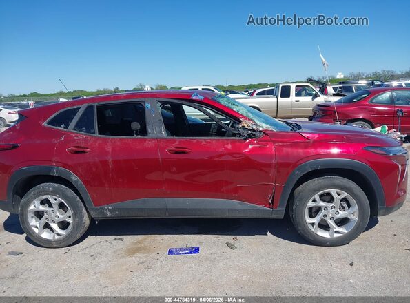 KL77LFE26RC071733 2024 CHEVROLET TRAX Красный Вид задней части салона