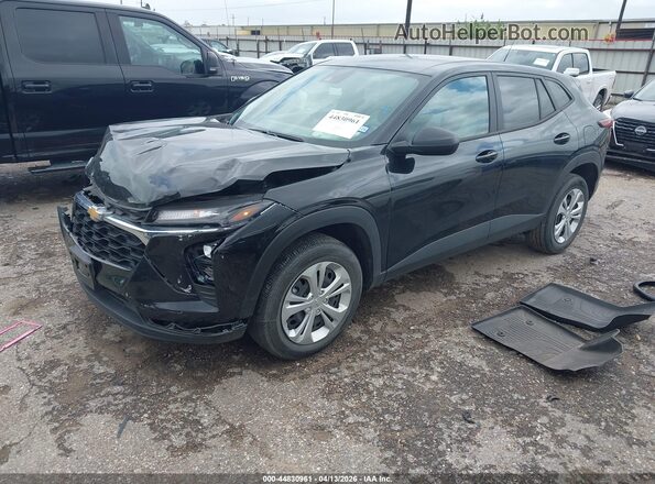 KL77LFE26RC144437 2024 CHEVROLET TRAX Black Vista tres cuartos delantera izquierda